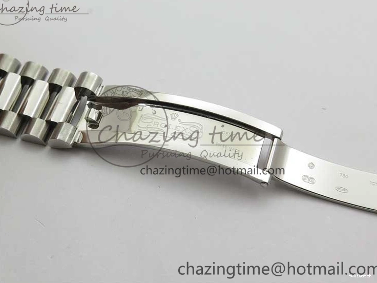 on SS SS Dial Day-Date Dial Green 904 New Markers Bracelet A2836 228239 Version BP 40mm President Stick 0313